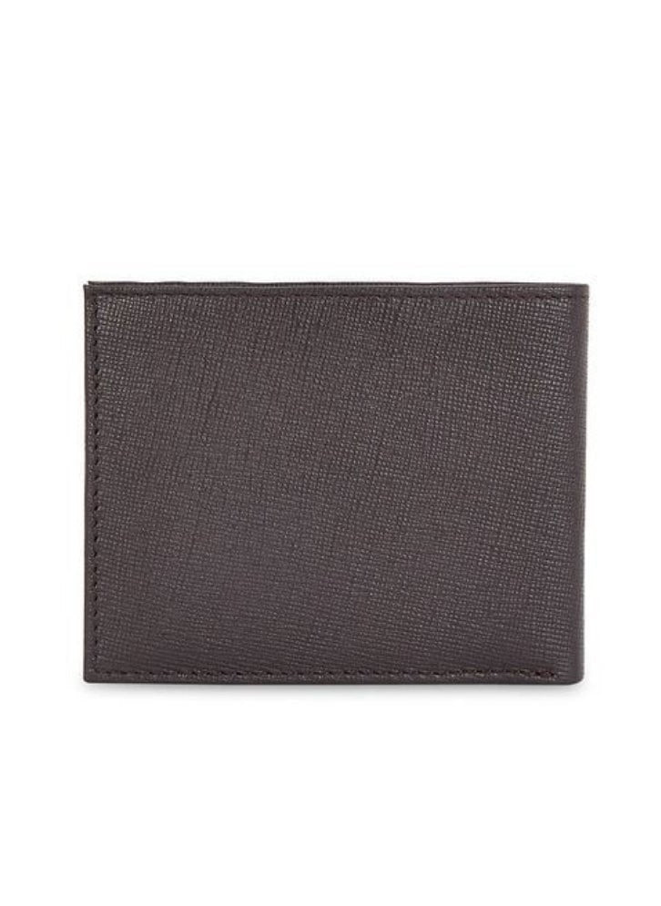 TH Brown Leather Wallet For Men 25#