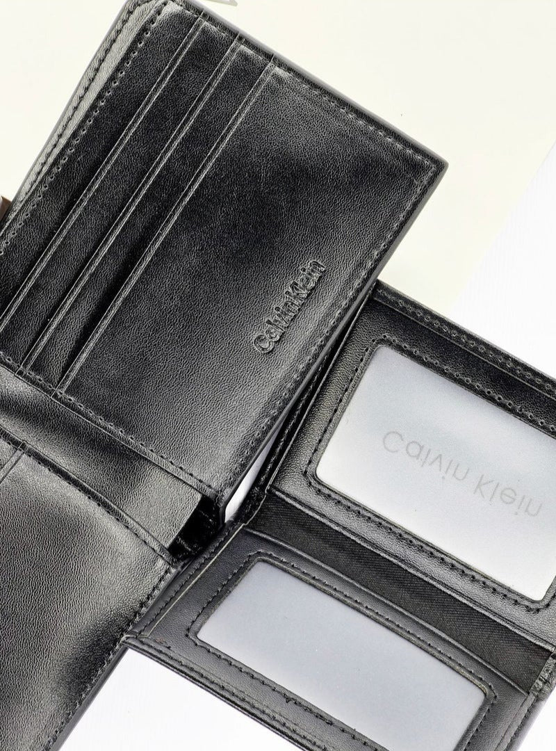CK Black Leather Wallet For Men 70#