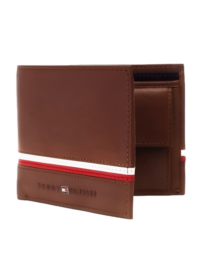 TH Tan Leather Wallet For Men 49#