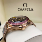 Omega-Seamaster “007 edition” Red & Gold