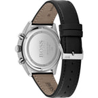 Hugo Boss View 1513990 Black Case Beige Dial Brown Leather Men's Watch