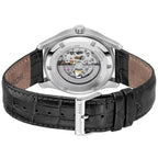 Hugo Boss Principe 1514234 Silver Case Black Skeleton Automatic Men's Watch
