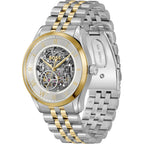 Hugo Boss Principle 1514237 Automatic Skeleton Two-Tone Stainless Steel Men's Watch