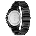 Hugo Boss Strike 1514291 Chronograph Black Dial All-Black Stainless Steel Men's Watch