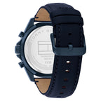 Tommy Hilfiger Jax 1710655 All Navy Blue Dial Blue Leather Men's Watch