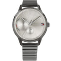 Tommy Hilfiger Brooke 1782062 Multi-Function Silver Dial Gunmetal Women's Watch