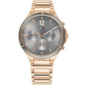 Tommy Hilfiger Eve 1782277 Multi-Function Grey Dial Gold-Tone Women's Watch