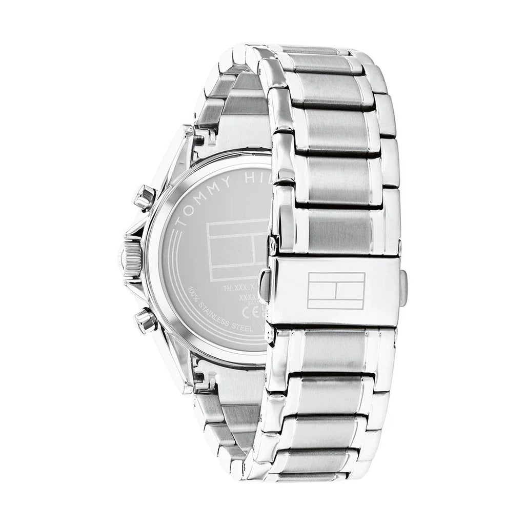 Tommy Hilfiger Kenzie 1782559 Multi-Function Red Dial Silver Stainless Steel Women's Watch