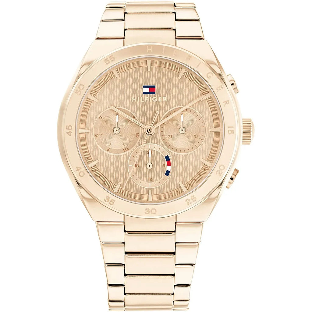 Tommy Hilfiger Carrie 1782577 Multi-Function Rose Gold-Tone Stainless Steel Women's Watch