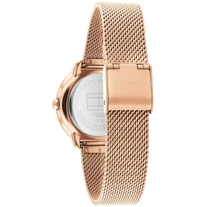 Tommy Hilfiger Women’s Watch – Model 1782700 | Elegant Rose Gold Stainless Steel Design