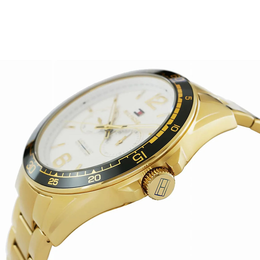 Tommy Hilfiger Men’s Watch – Model 1791969 Classic Gold Edition