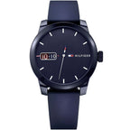 Tommy Hilfiger Denim 1791381 All Blue Rubber Strap Men's Watch