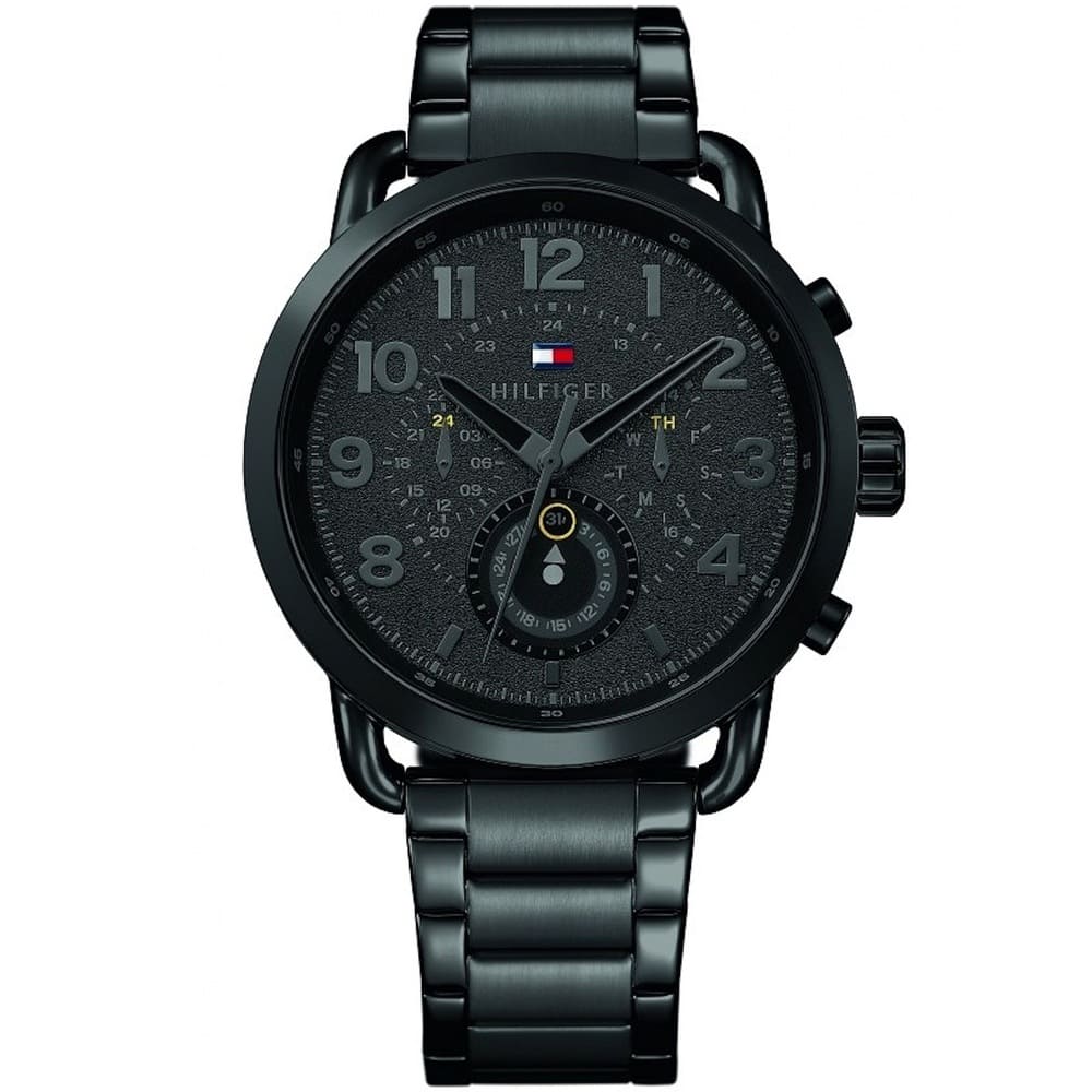 Tommy Hilfiger Eton 1791423 Full Black Stainless Steel Men's Watch