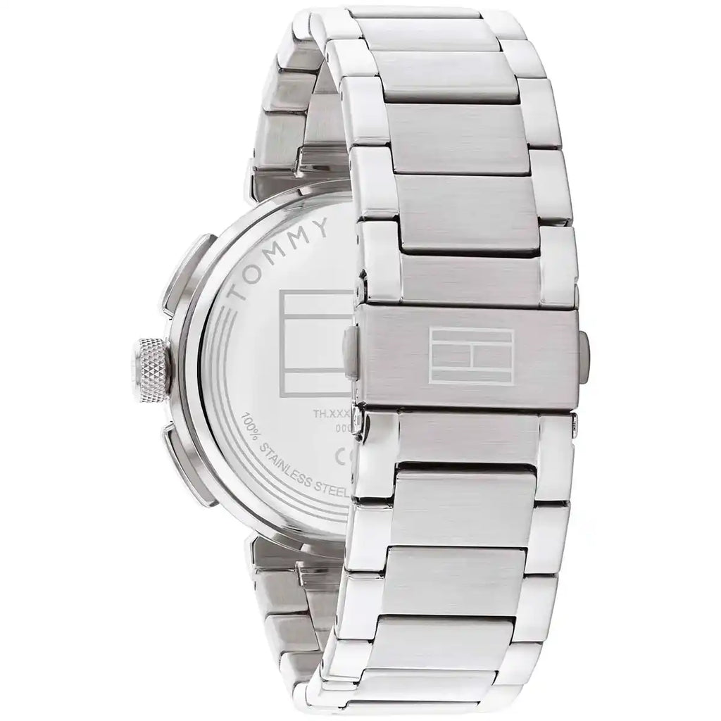 Tommy Hilfiger Men’s Watch – Model 1792117 Silver Green Edition