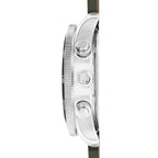 Tommy Hilfiger Chronograph Men's Watch – Model 1792188 – Green Dial & Leather Strap