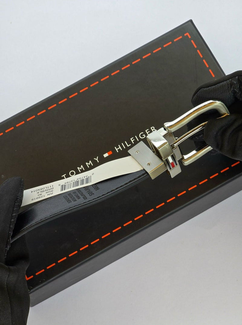 TH Leather Wallet-Belt Set For Men 3#