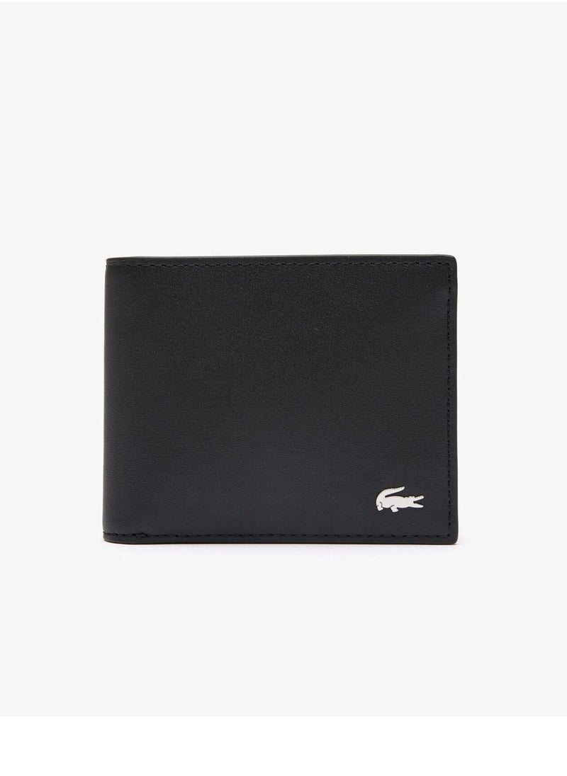 LC Black Leather Wallet-Keychain Set For Men 11#