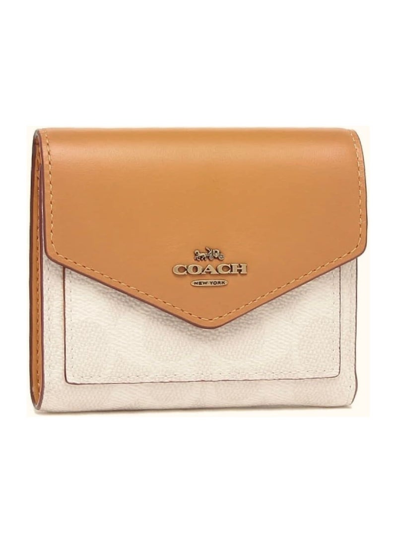 Coach Women's Compact Tri-Fold Wallet 102#