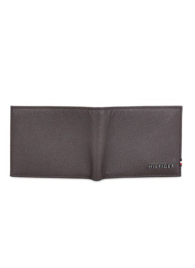 TH Brown Leather Wallet For Men 25#