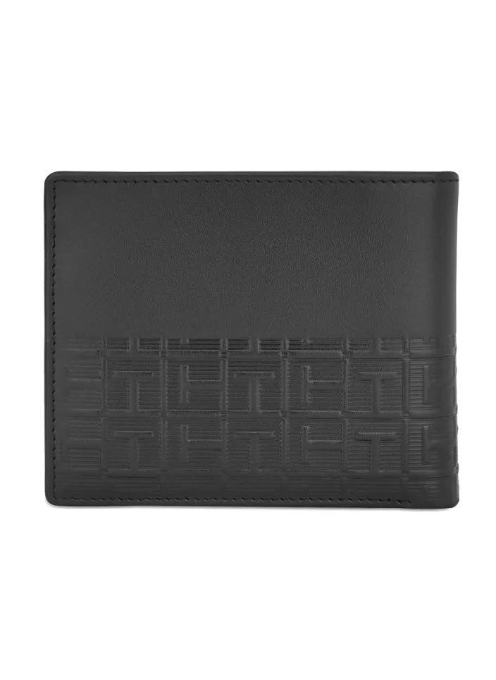 TH Black Leather Wallet For Men 44#