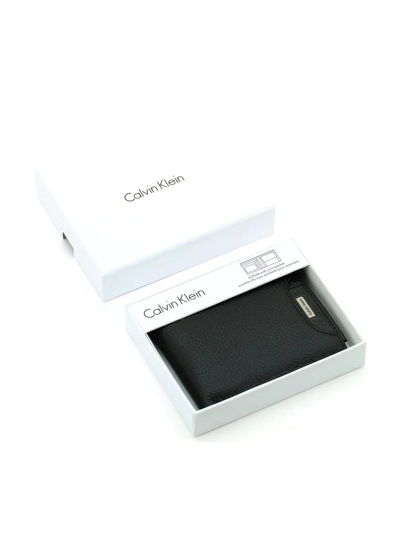 CK Black Leather Wallet For Men 60#