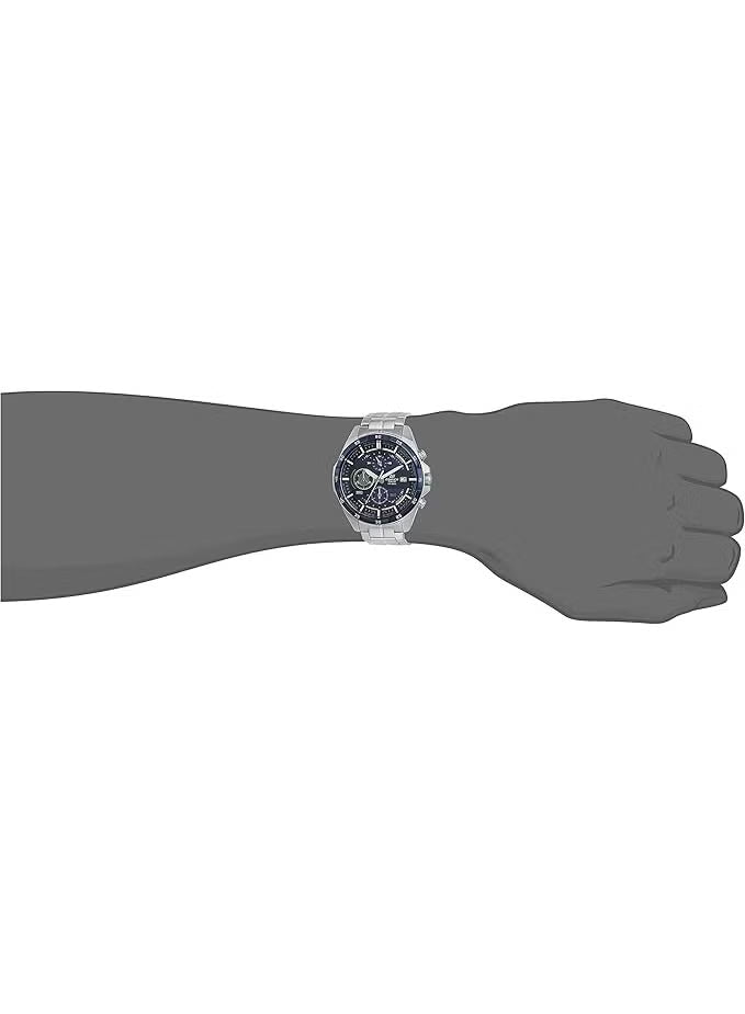 Casio Edifice Men’s Watch – Model EFR-556DB-2AV | Precision Chronograph in Blue & Silver