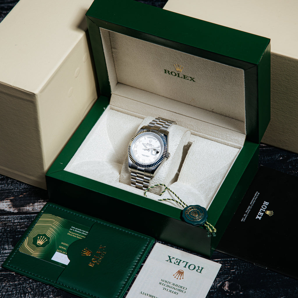 Rolex Datejust 41mm White Dial
