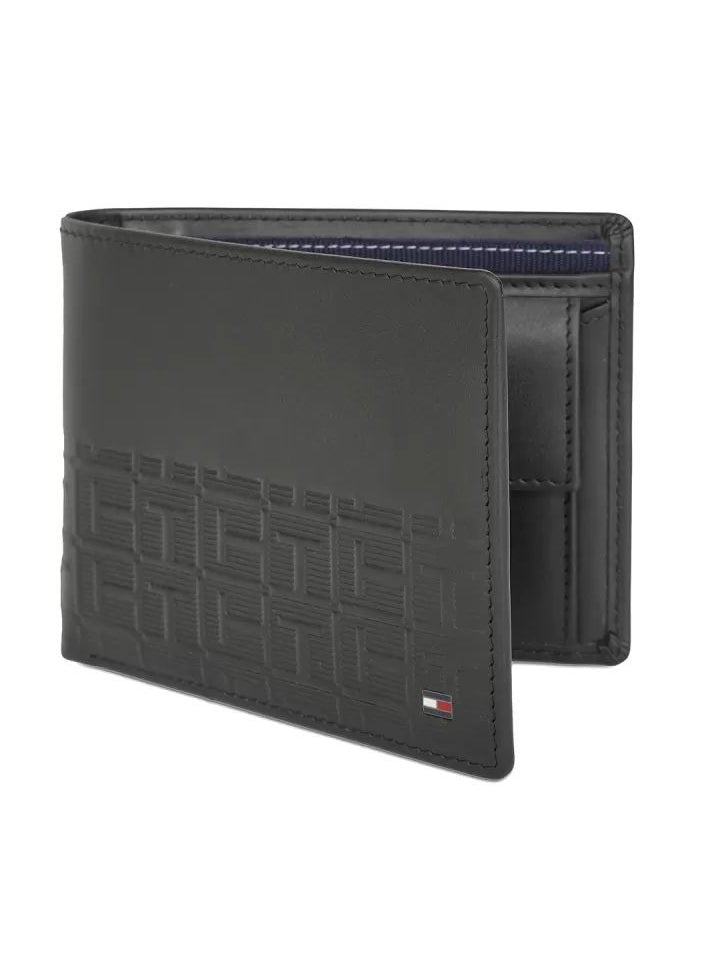 TH Black Leather Wallet For Men 44#