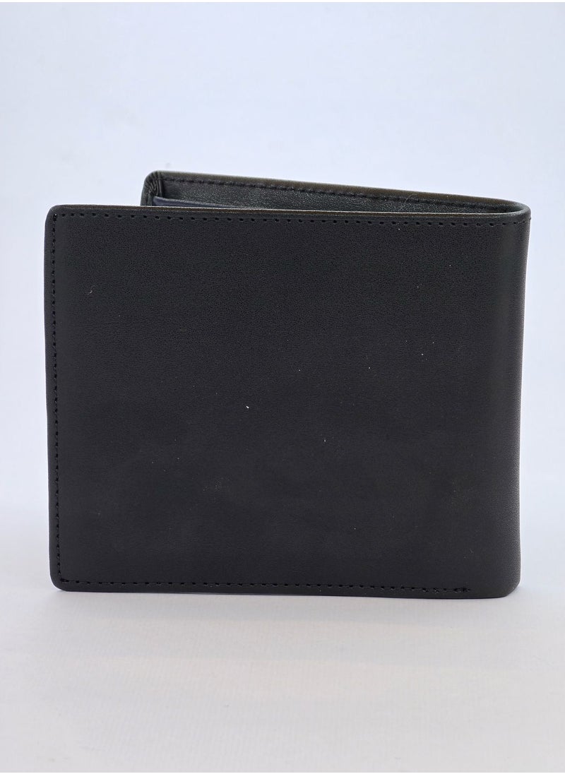 TH Black Leather Wallet 45#