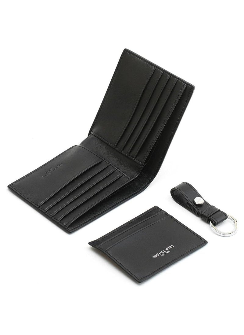 MK Wallet-Card Holder-Keychain Set For Men 8#