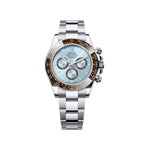 Rolex Daytona – Ice Blue Dial & Brown Ceramic Bezel with Stainless Steel Oyster Bracelet