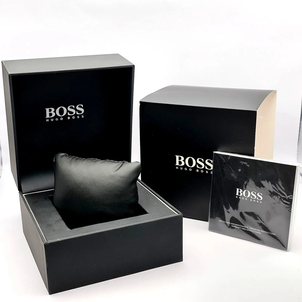Hugo Boss Strike 1514240 Silver-Tone Blue Dial Chronograph Men's Watch