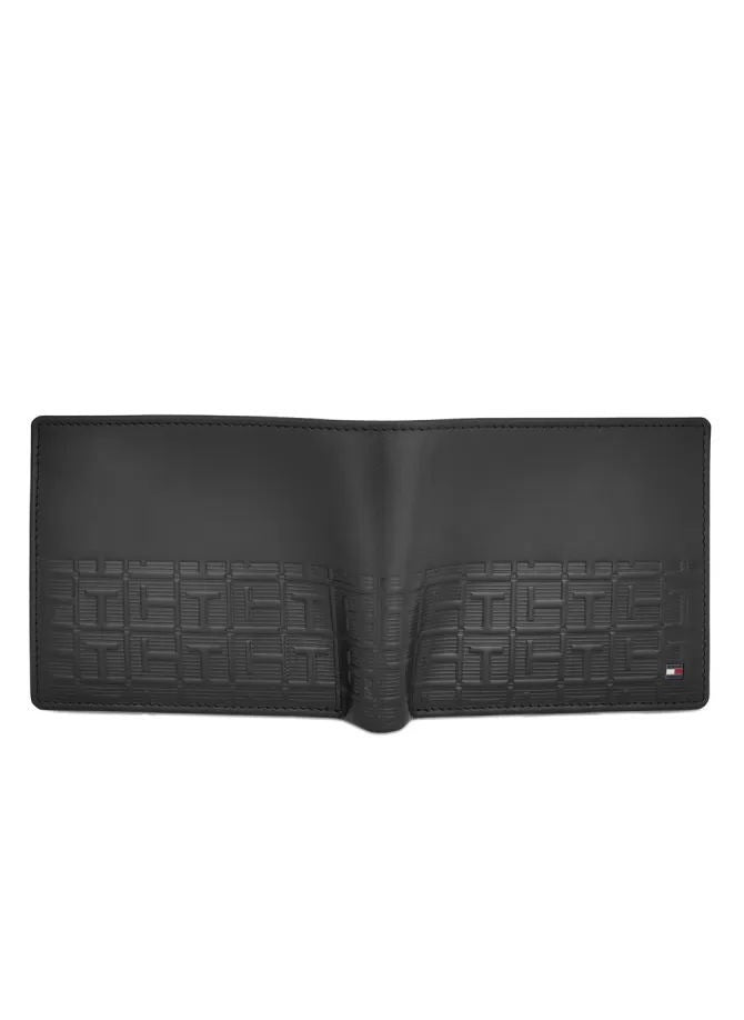 TH Black Leather Wallet For Men 44#