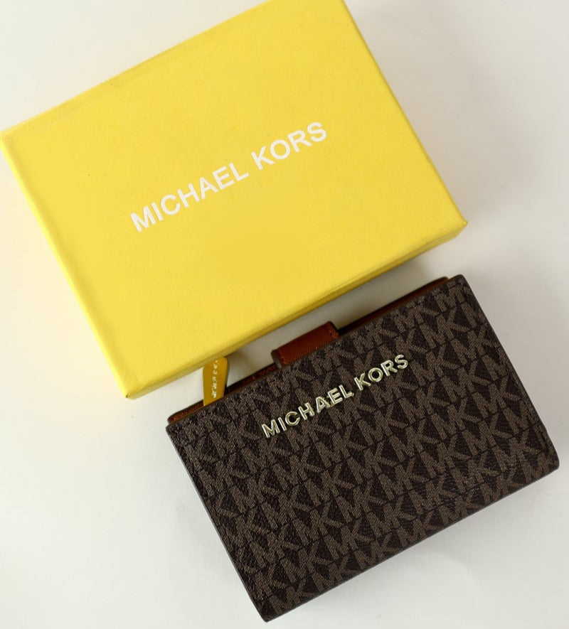 محفظة Mk بنية للنساء 94#