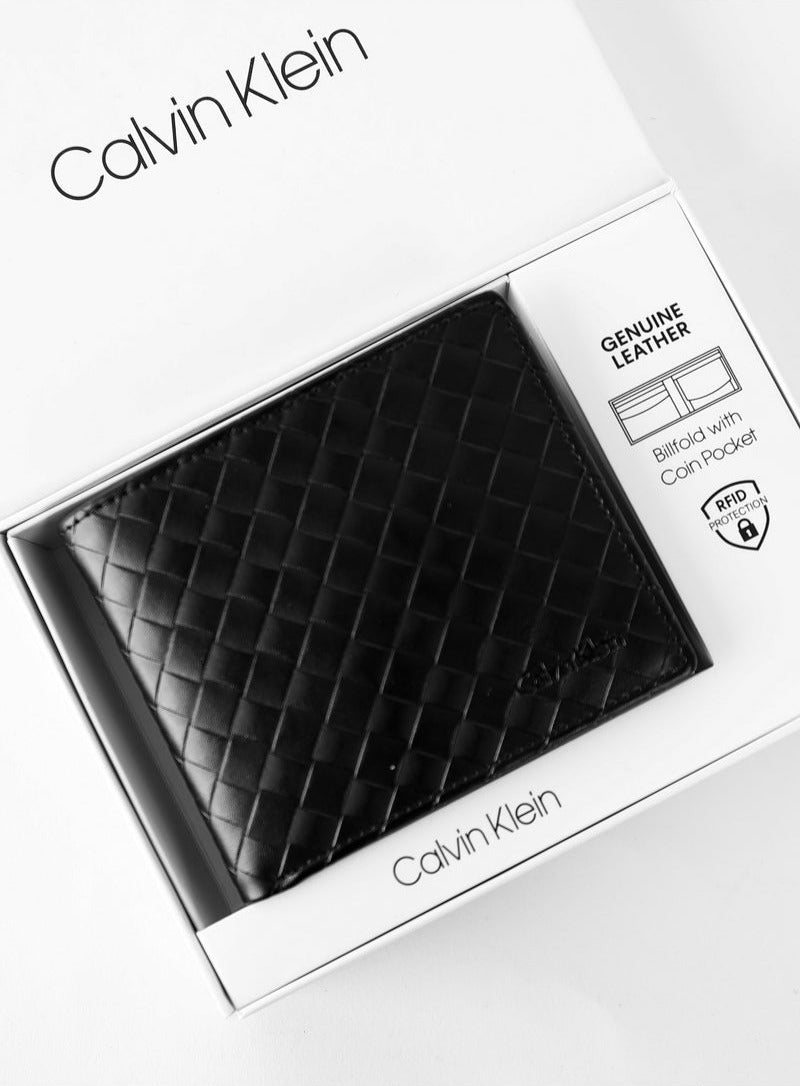 CK Black Leather Wallet For Men 53#