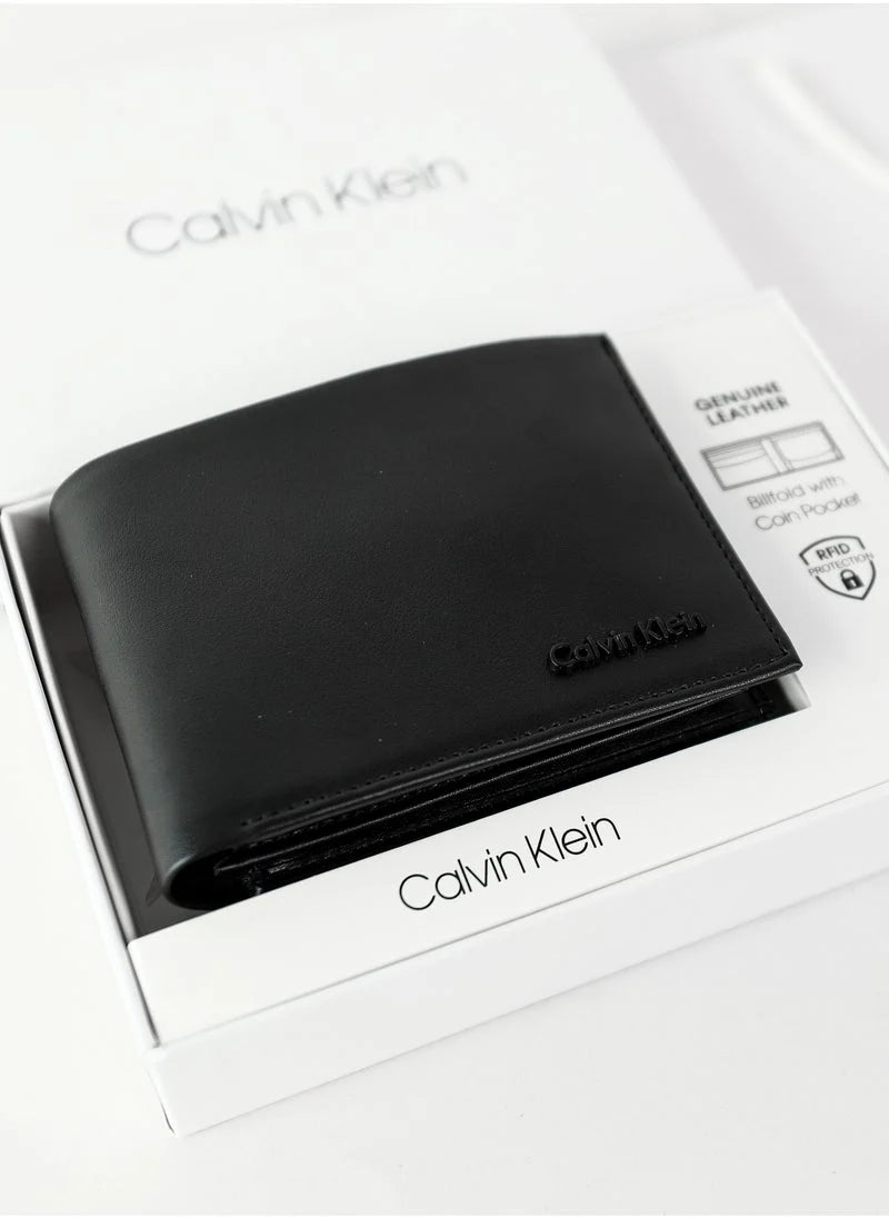 CK Black Leather Wallet For Men 52#