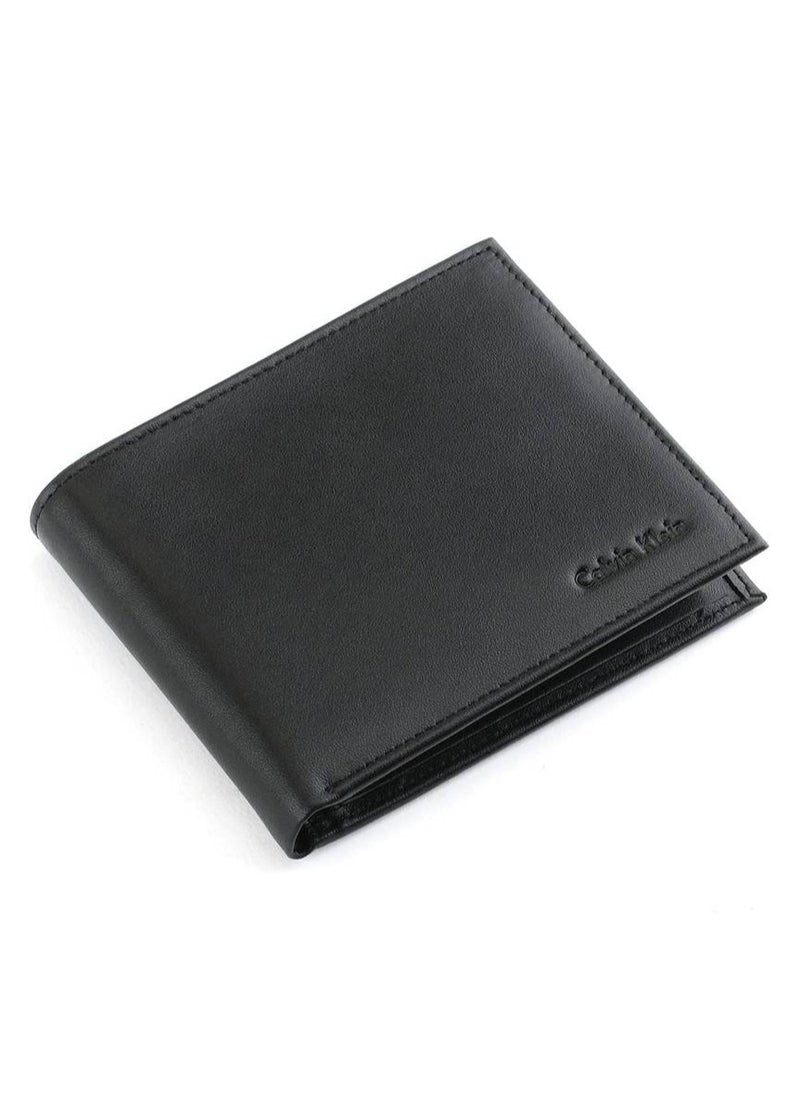 CK Black Leather Wallet For Men 64#