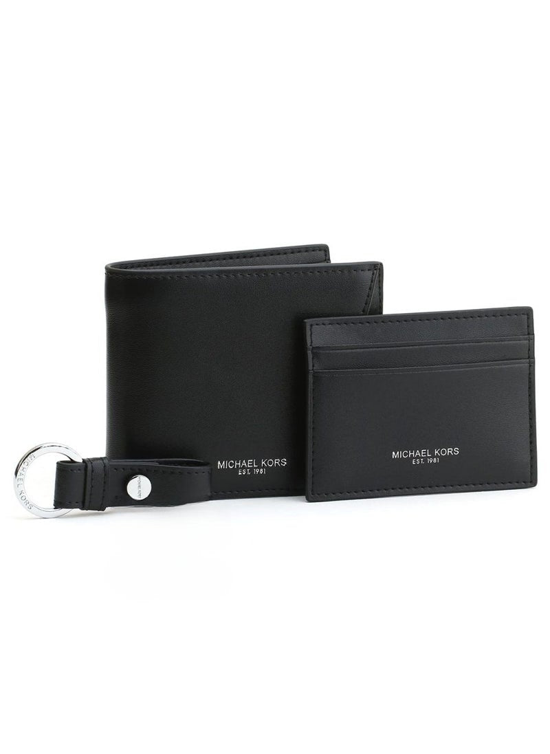 MK Wallet-Card Holder-Keychain Set For Men 8#
