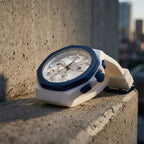 Tommy Hilfiger 1792150 Men’s Chronograph Watch – White Dial & White Rubber Strap