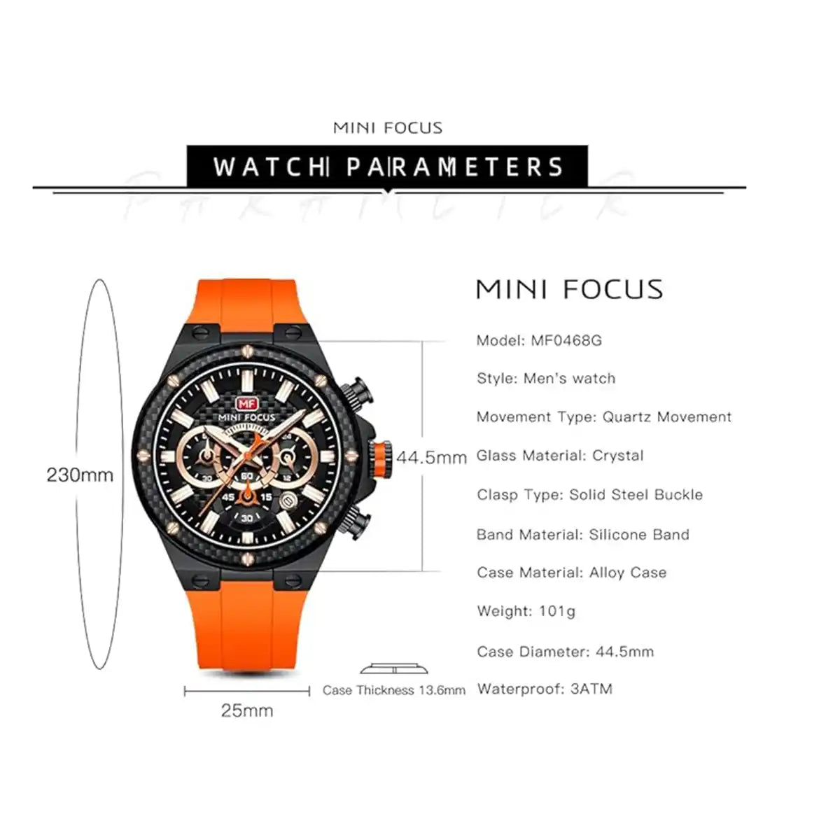 Mini focus Mf0468/orange