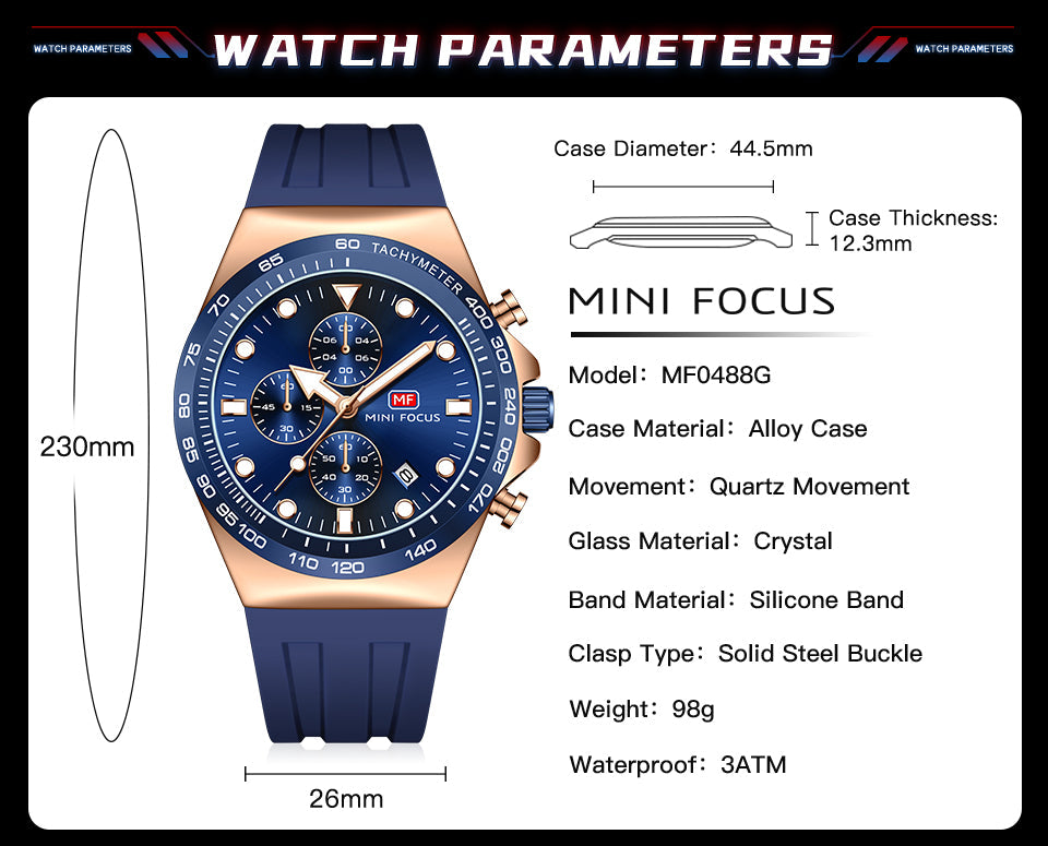 Mini focus MF0488/Blue