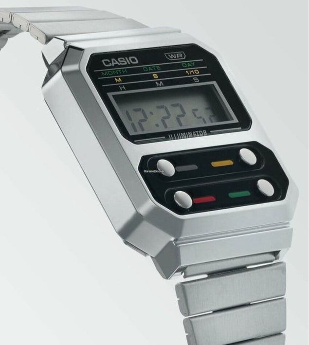 Casio Watch For Unisex A100WE-1ADF