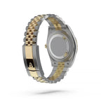 Rolex Datejust 41mm Black Dial Half Gold Jubilee Bracelet