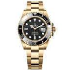 Rolex Submariner – Black Dial with Full Gold Oyster Bracelet