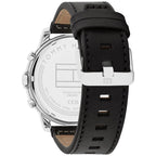 Tommy Hilfiger 1792151 Men’s Multi-Function Watch – Green Dial & Black Leather Strap