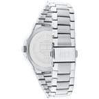 Tommy Hilfiger Ladies Crystal-Accent Watch – Model 1782723 – Silver & Gold Bracelet