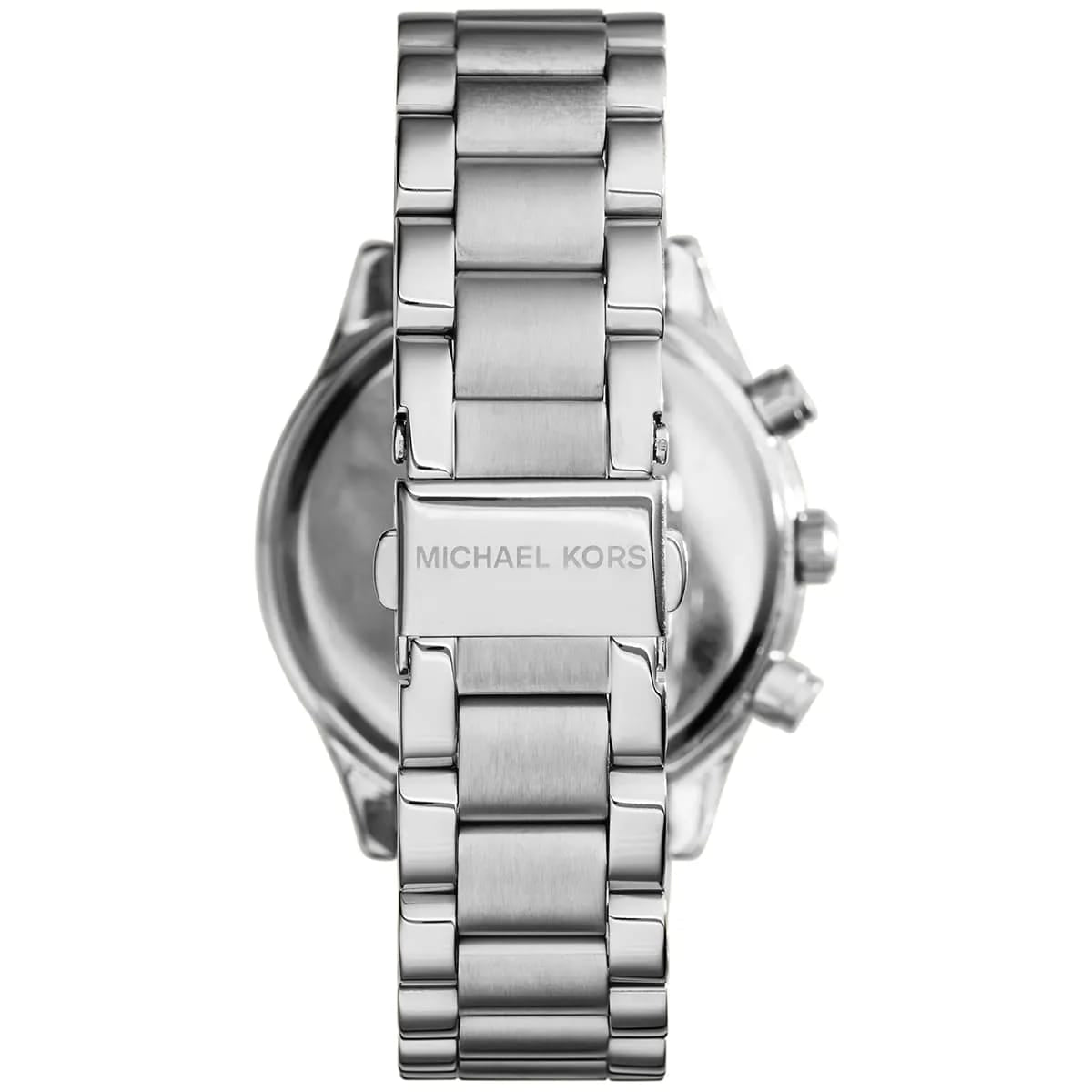 Michael Kors Brinkley MK6265 Women’s Silver Dial Stainless Steel Chronograph Watch
