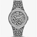 Michael Kors MK7408 Lennox Animal Women’s Silver Crystal Dial Watch