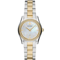 Emporio Armani AR11559 Women’s Mother of Pearl Dial Two-Tone Stainless Steel Federica Watch