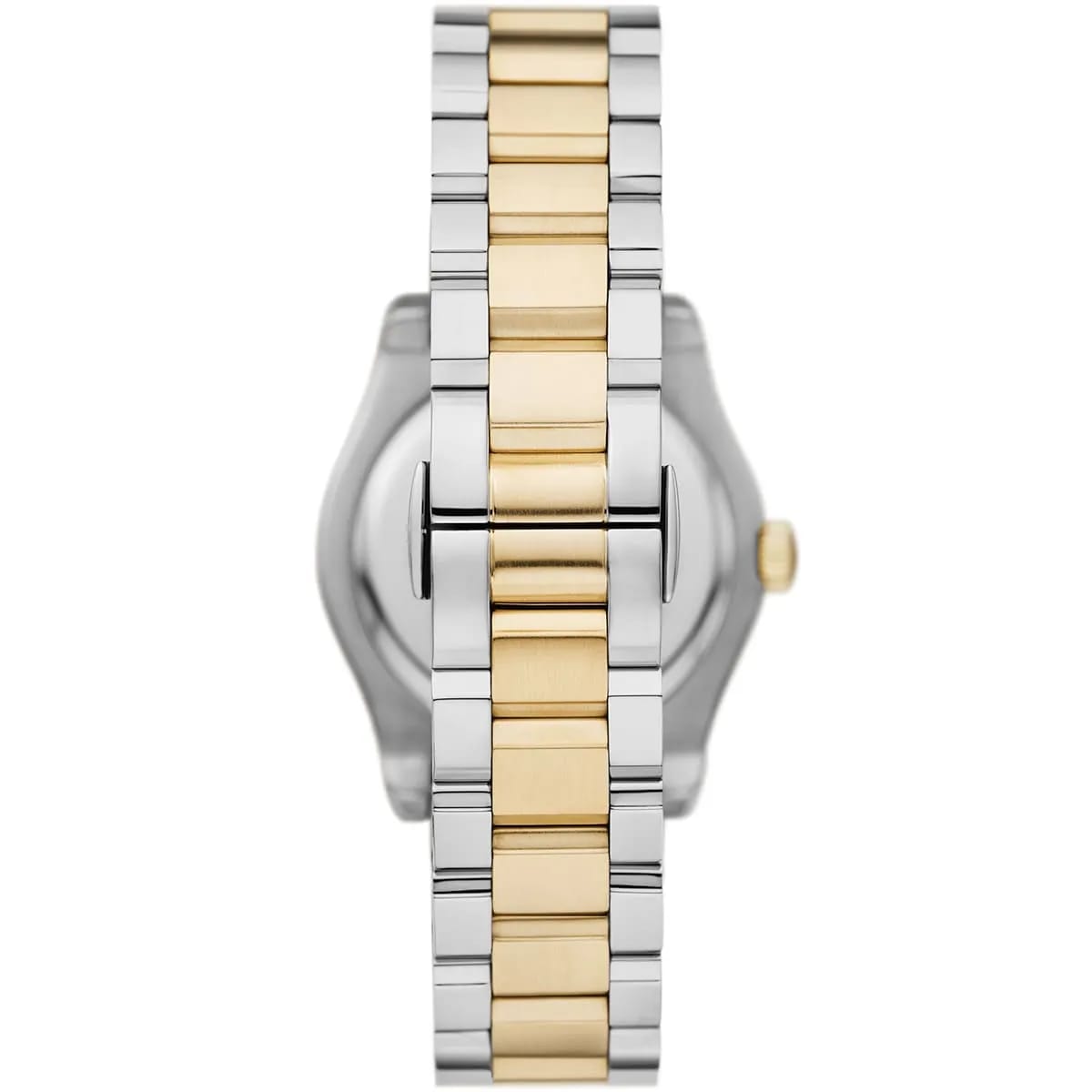 Emporio Armani AR11559 Women’s Mother of Pearl Dial Two-Tone Stainless Steel Federica Watch